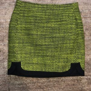 J Crew tweed mini skirt size 00